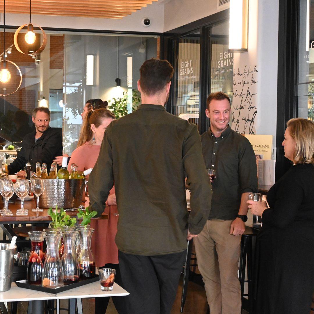 Group of people collaborating in a melbourne shared workspace