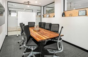 Premium meeting room space catering to 6-24 guests
