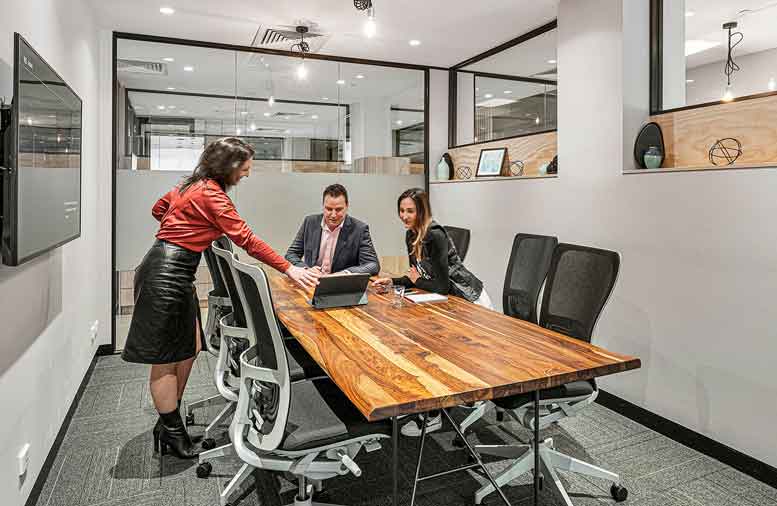 Space to host meetings with clients or your team