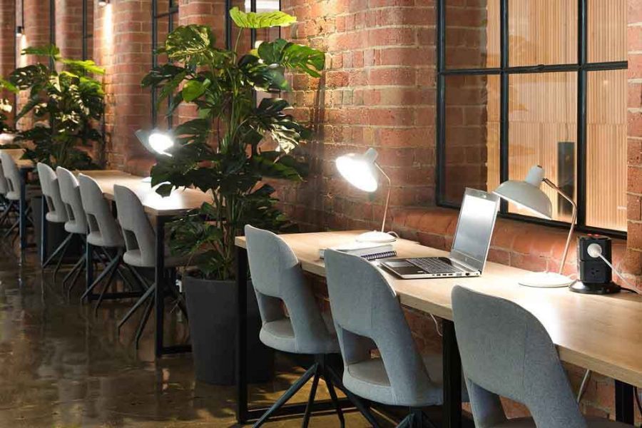 coworking space with amenities