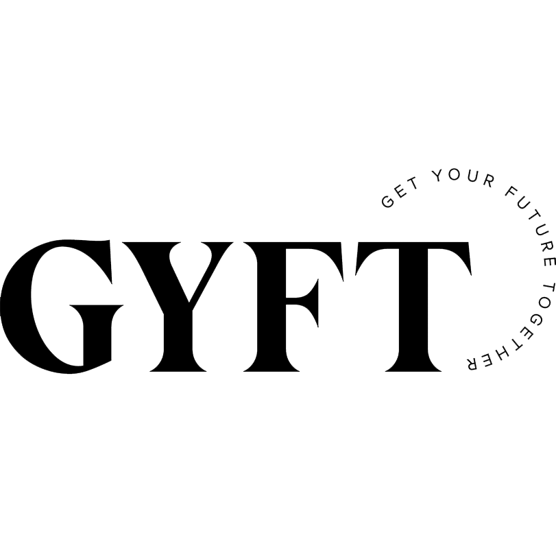 GYFT logo bnw shared workspace,Shared office space,flexible workspace,flexible office space