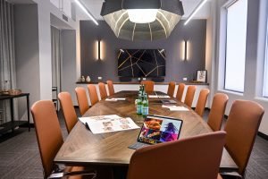 hire boardroom with advanced video conferencing technology