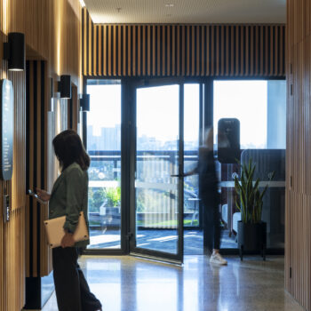 Modern office building in fitzroy