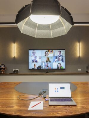 Advanced Video Conferencing Technology at the United Co.'s Event Space Advanced Video Conferencing Technology at the United Co.'s Event Space