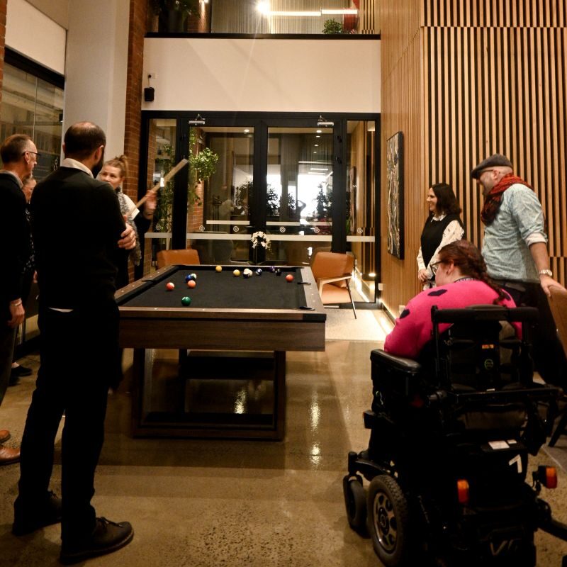 accessible space for event