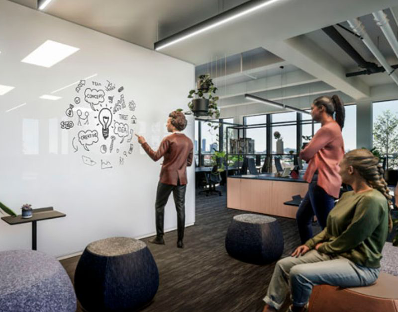 Benefits of hybrid office space